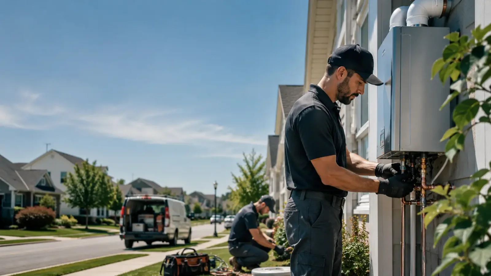 Tankless Water Heater Installation in Clinton, ME